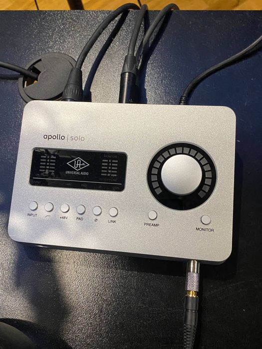 звуковая карта UNIVERSAL AUDIO APOLLO SOLO для макбука