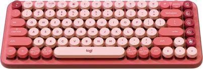 Клавиатура розова Logitech pop keys - нова
