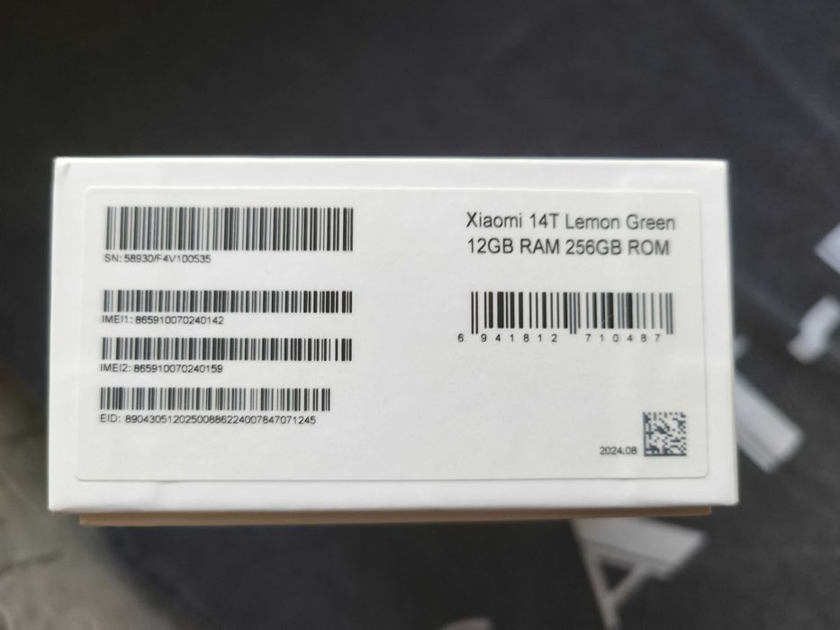 Xiaomi 14T 5G 256gb 12gb ram