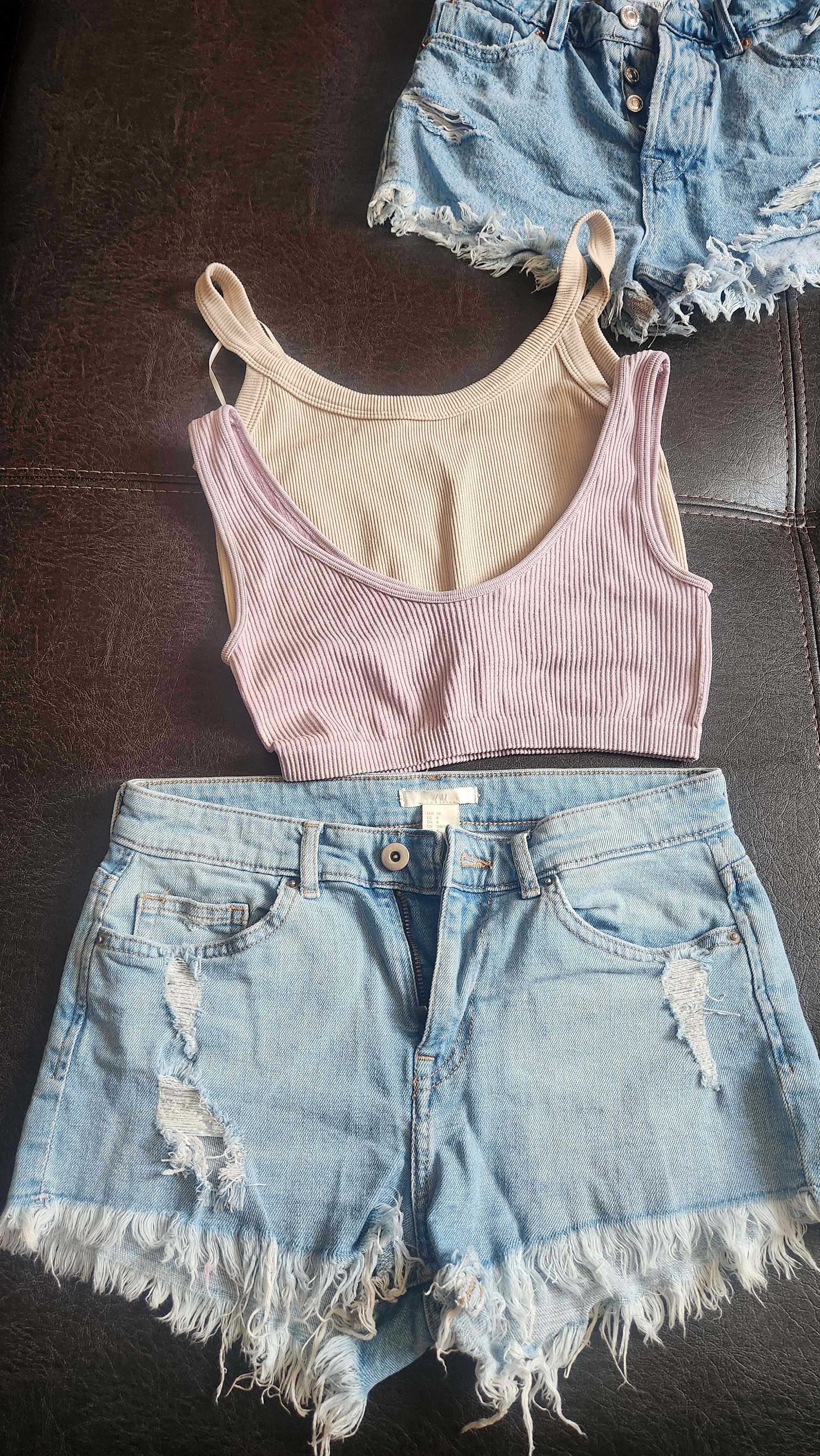 Zara, Stradivarius, HM къси панталони 34 размер хс с размер