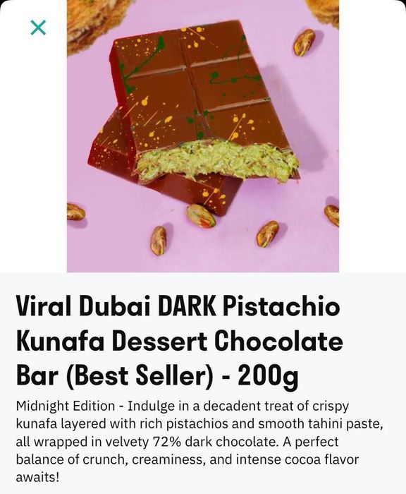 Дубайский шоколад, Fix шоколад оригинальный и только по заказу