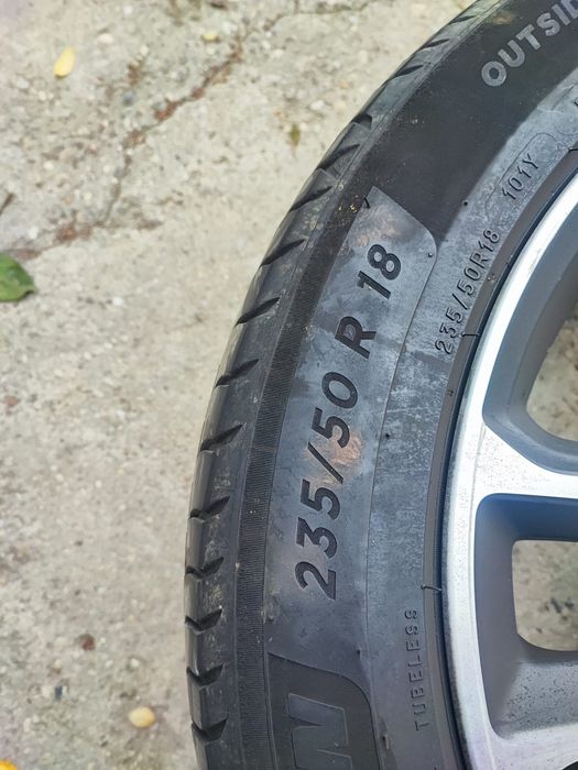 Vînd set roti aliaj 18' volvo xc70 2016