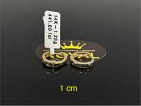 Bijuteria Royal CB : Cercei dama aur 14k 1,23gr