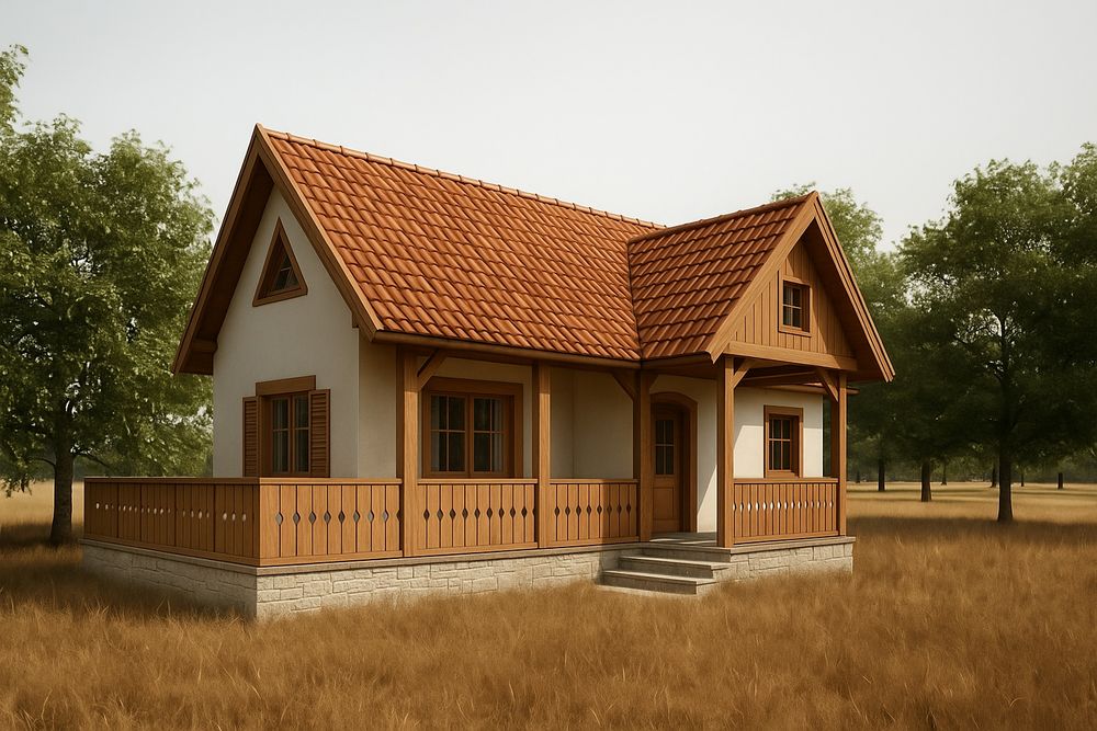 De vânzare Casă de vacanță/locuit: beci, parter, mansardă open space