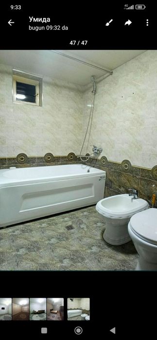 Ховли сотилади уч кахромон постидан 7 км кирганда 6 сотих 4 хона