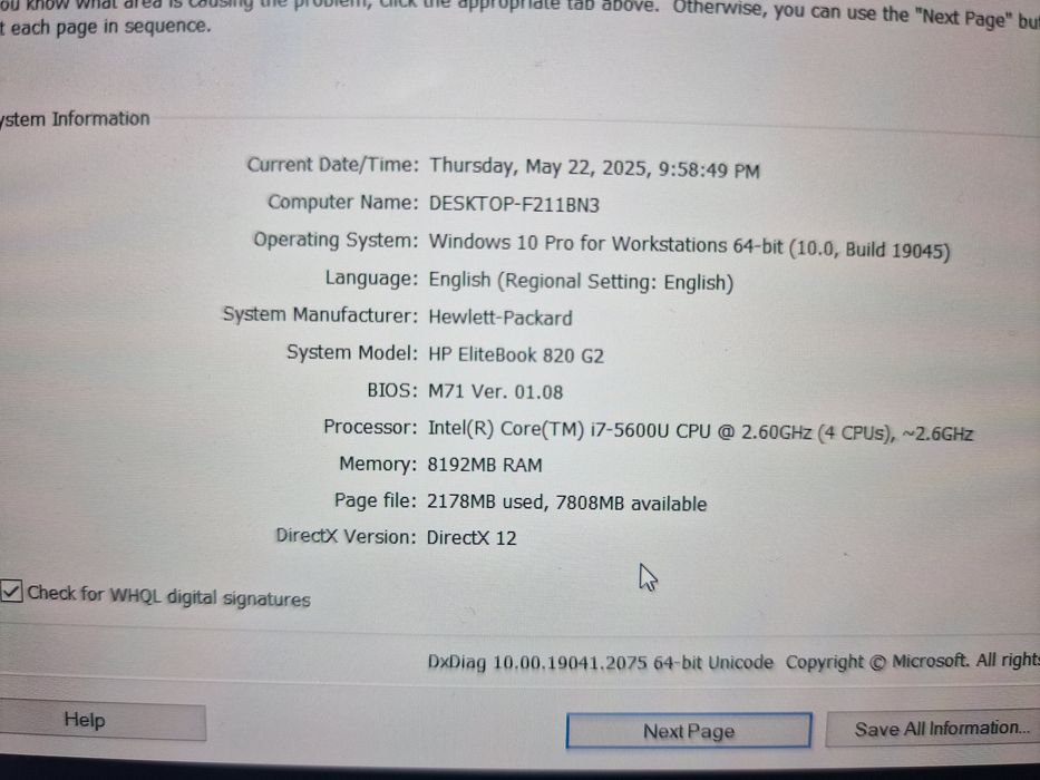Laptop Hp i7 Elitebook 820 G2
