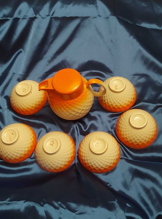 Набор для чая пиалки 6 шт, сливочник