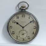 LONGINES джобен часовник, сребро/Silver 0,900, работещ, много рядък