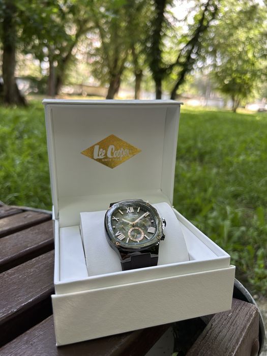 Час, англиский часы Lee Cooper, мужские часы, часы для подарок