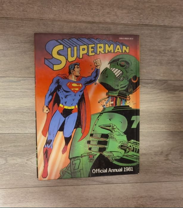 Album benzi desenate retro vintage The Official Superman Annual 1981