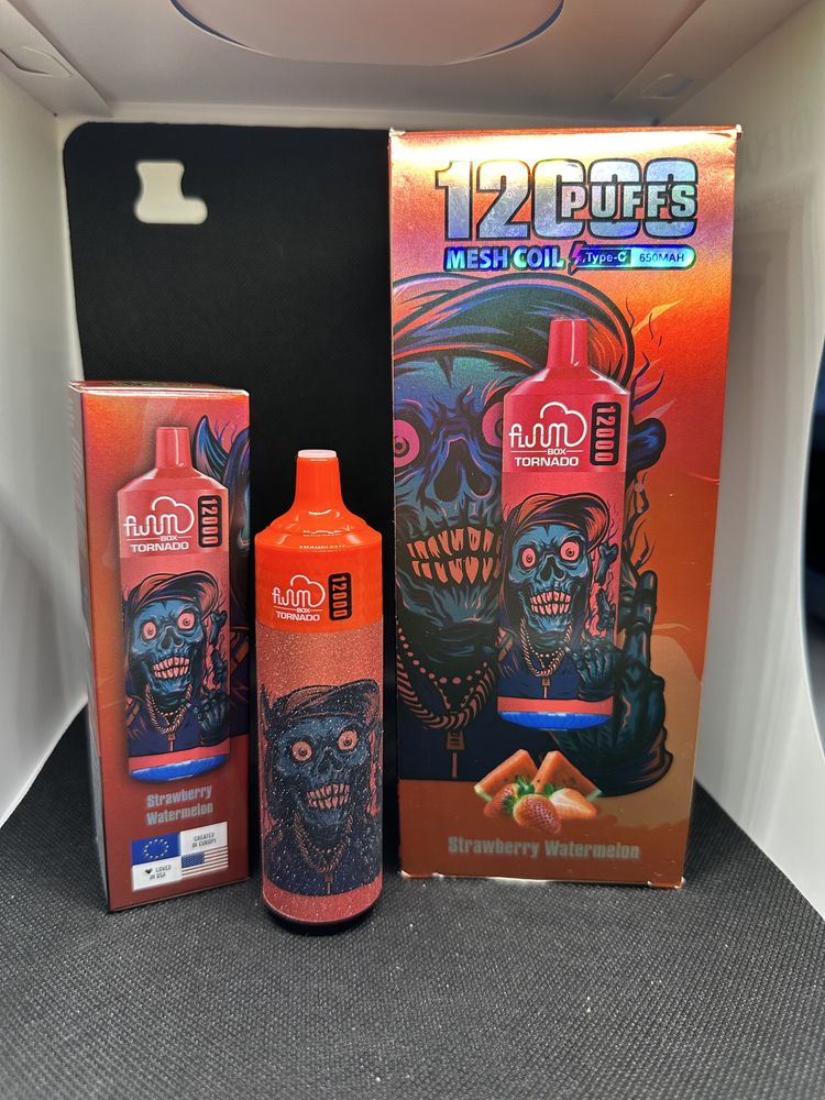 Vape 12.000 Puffs - Aromele se vad in poze