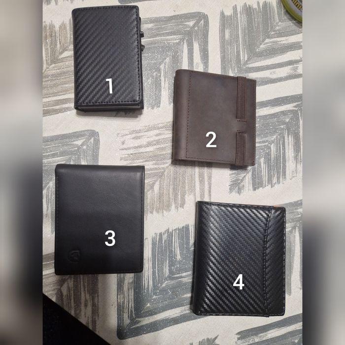 Мъжки портфейли, нови