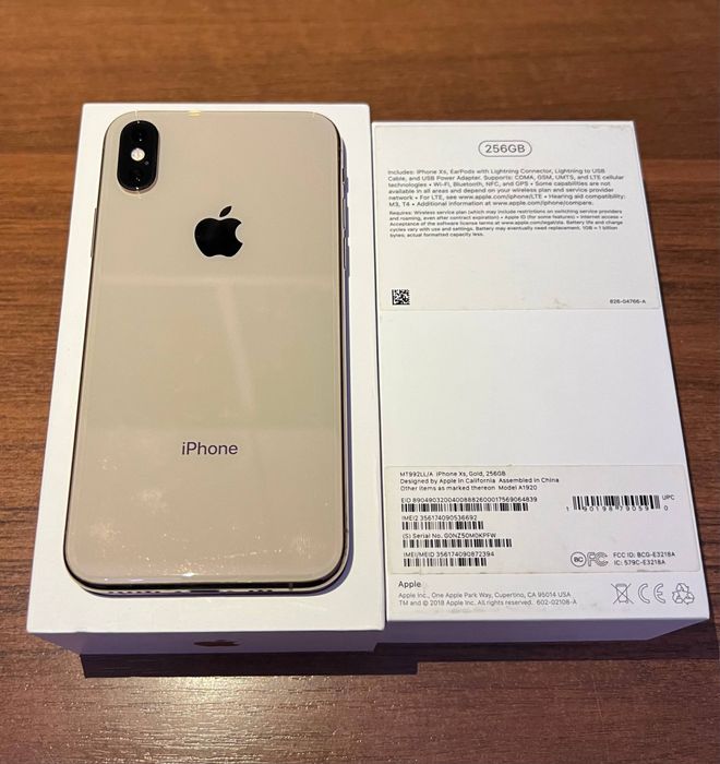 Iphone XS GOLD 256 GB