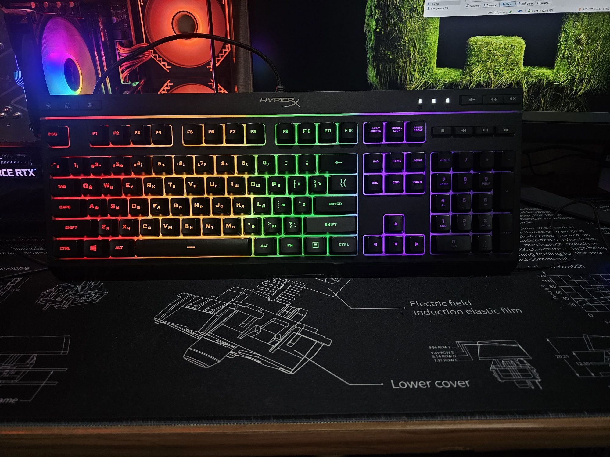 Клавиатура игровая HyperX