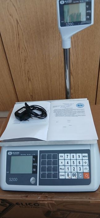 Електронна везна по БДС и НАП  Еликом S200 L 6/15 с локатор