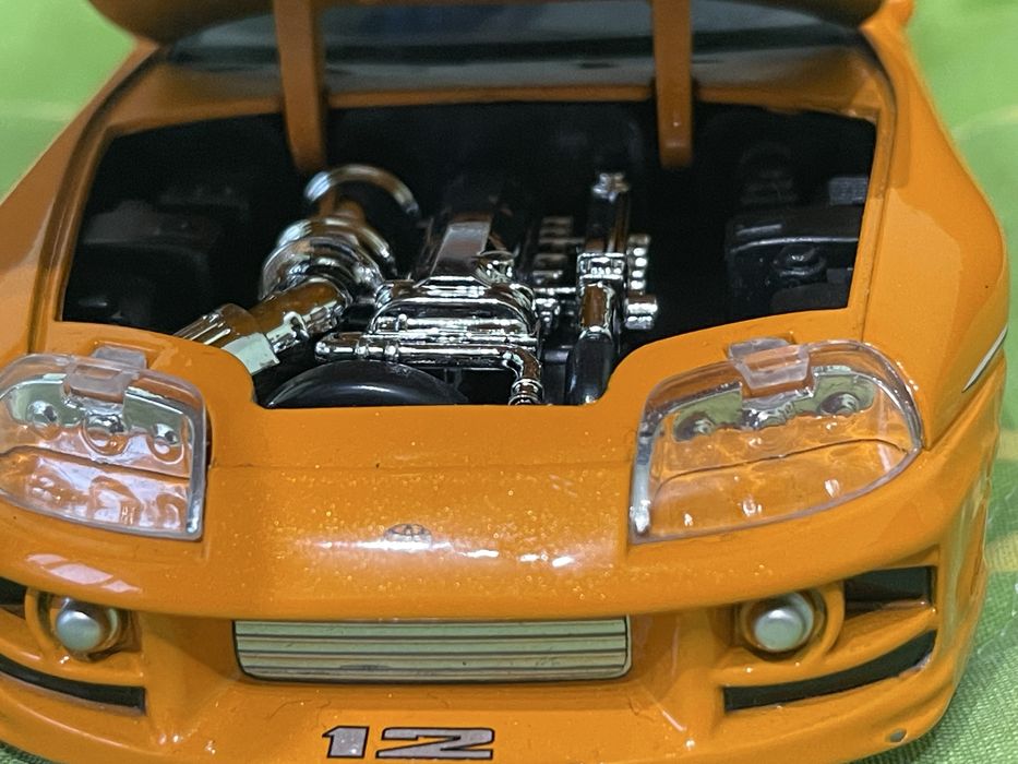 Мащабен модел Toyota Supra 1:24 Jada Toys Бързи и Яростни Тойота Супра