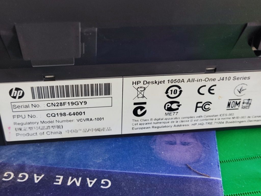 Принтер Hp Deskjet 1050 A