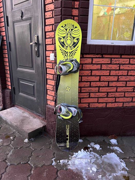 Сноуборд Shaman, Biwec черно-жёлтый, 150см