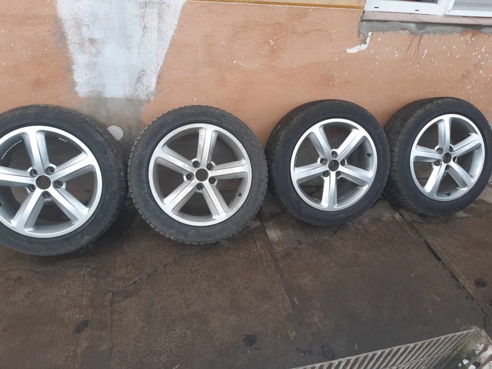Jante + Cauciucuri 225/50 r17 inclusiv roata de rezerva