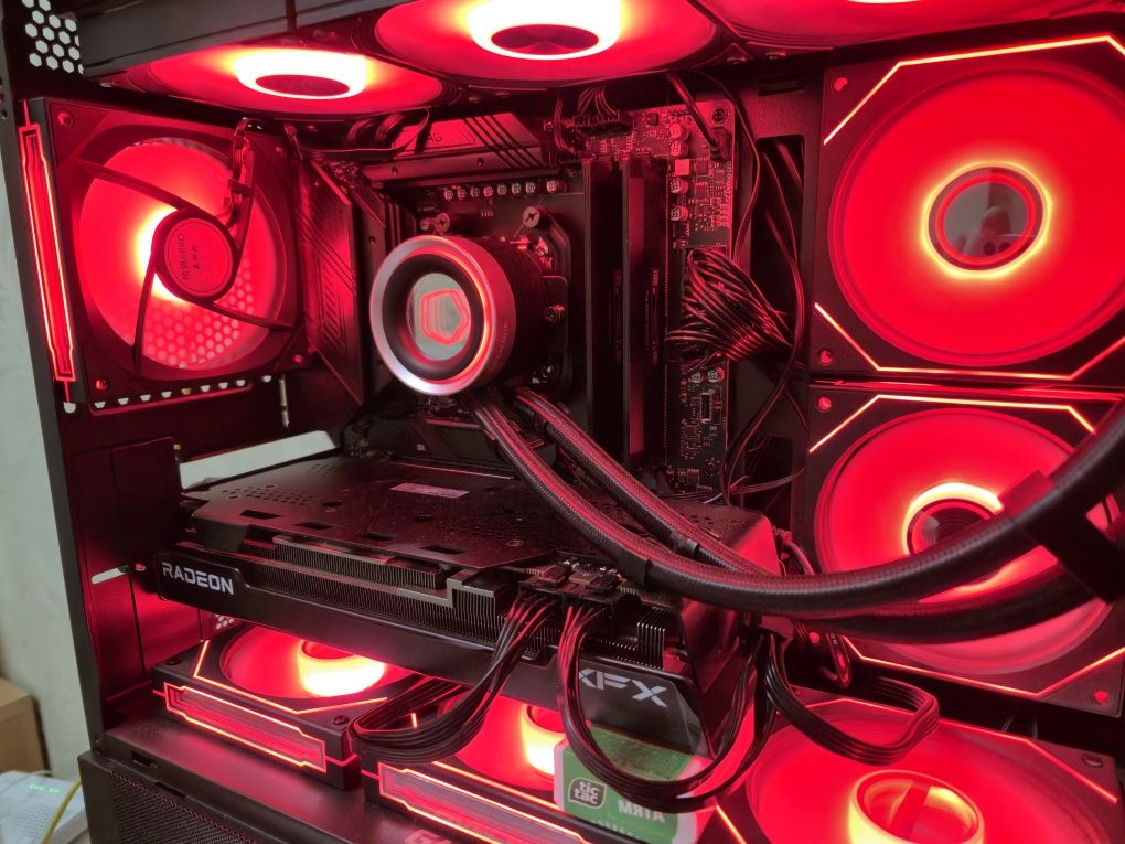 Компьютер rx 7800 xt, R7 7700