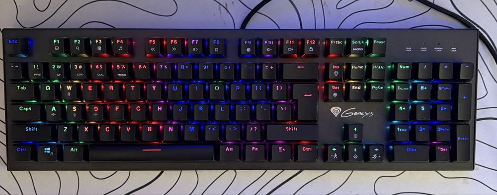 Клавиатура Genesis Thor 300 RGB