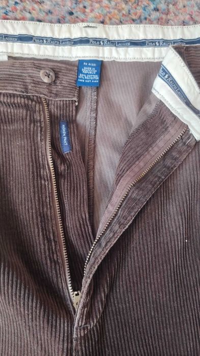 Pantaloni catifea, Ralph Lauren POLO, mărimea 38x31