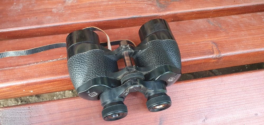 Binoclu foarte vechi Ross London Solaross cu toc 9 x 35