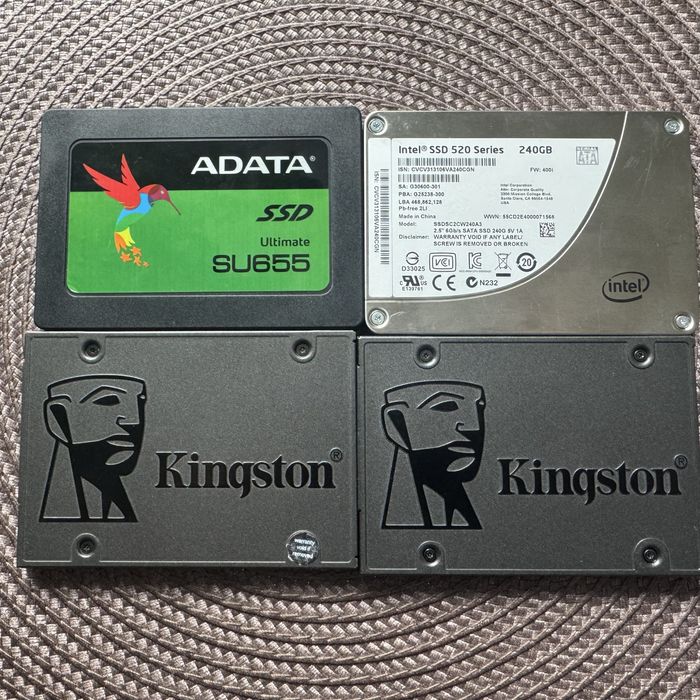 Новые ssd 2.5 sata III 120/240/480GB