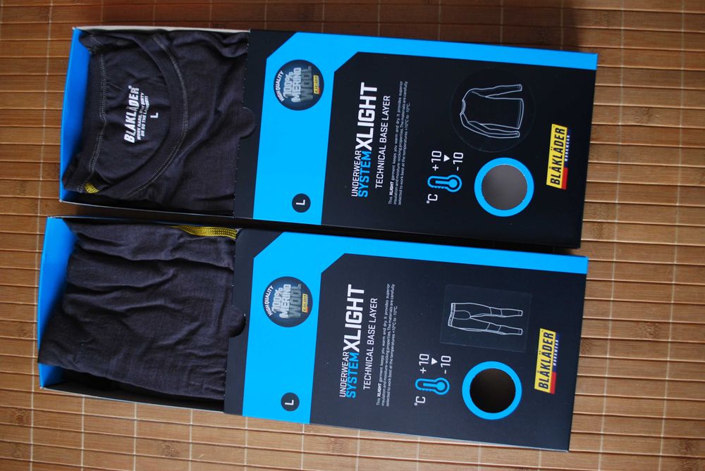 НОВИ Мерино Термо бельо Blakladder 100% merino Мъжки L вълна