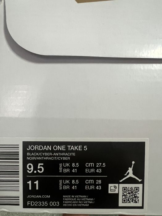Jordan One Take 5
