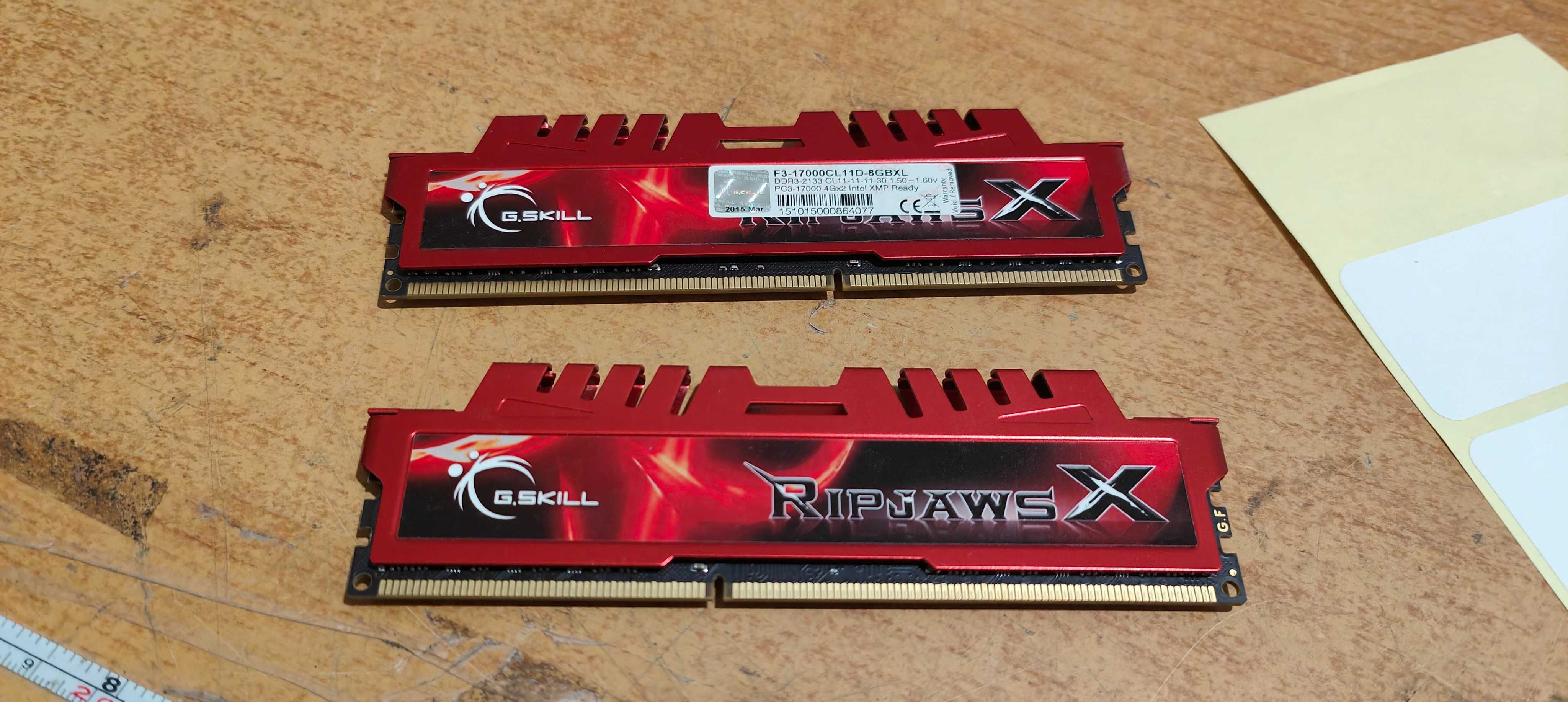Ram PC Ripjaws X 8 GB 2X4GB DDR3-2133MHz