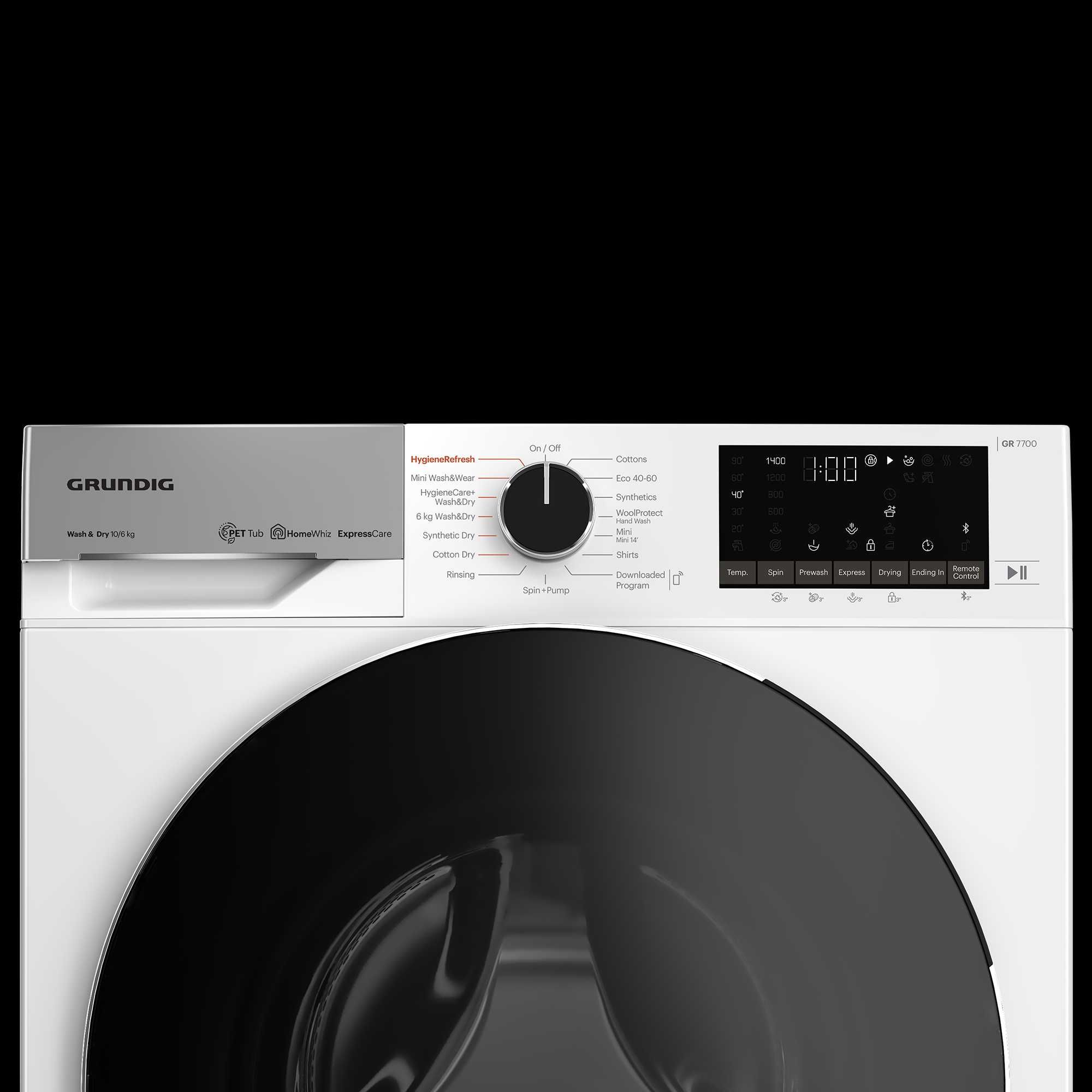 Чисто нова Пералня със сушилня GRUNDIG (Свободностоящи)