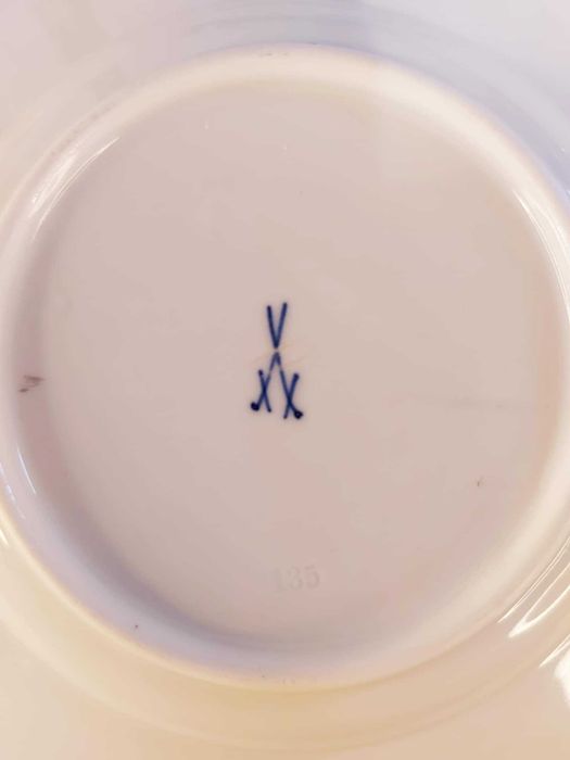 Красив четворен сет Meissen Porcelain