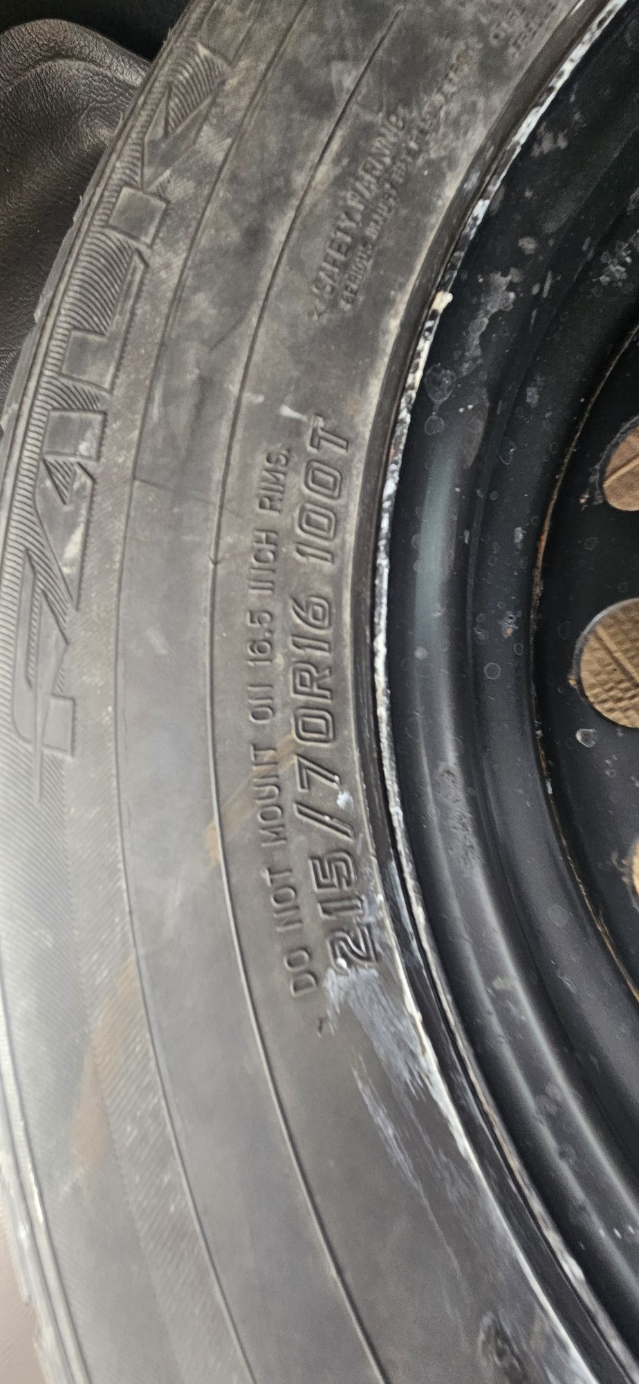 5/114.3/16 резервна джанта с гума toyota rav 4 резервна гума 215/60/16
