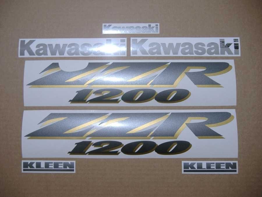 Стикери Kawasaki ZZR 1100/1200/1400/600 кавазаки ЗЗР лепенки