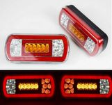 1 бр. Овал ЛЕД LED Неон диодни стопове стоп , 12V , MPK142