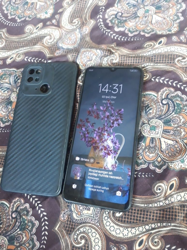 Redmi 10 c xolati ideal 4+2...128 xotira