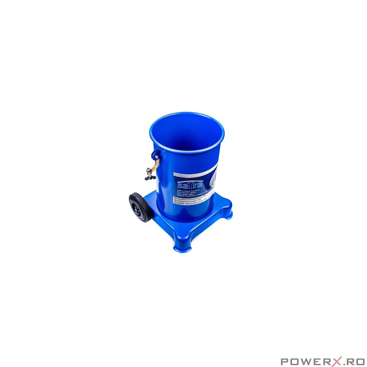 Pompa de gresat pneumatica, gresor pneumatic 13 litri, furtun 4m Asta