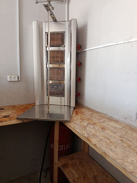 Lavash aparat gaz baloni bilan birga