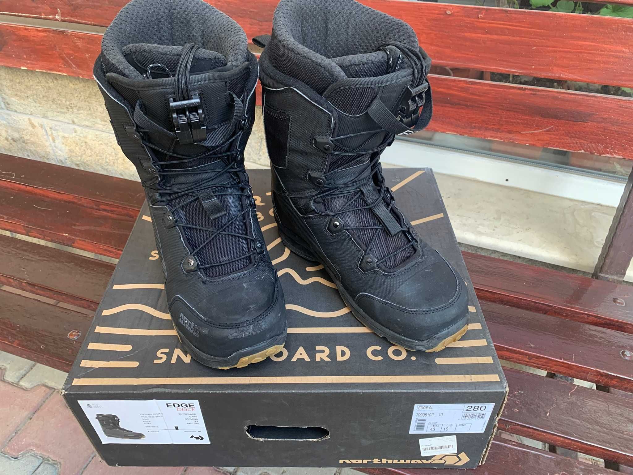 Продавам Сноуборд / Snowboard обувки NORTHWAVE EDGE BLACK