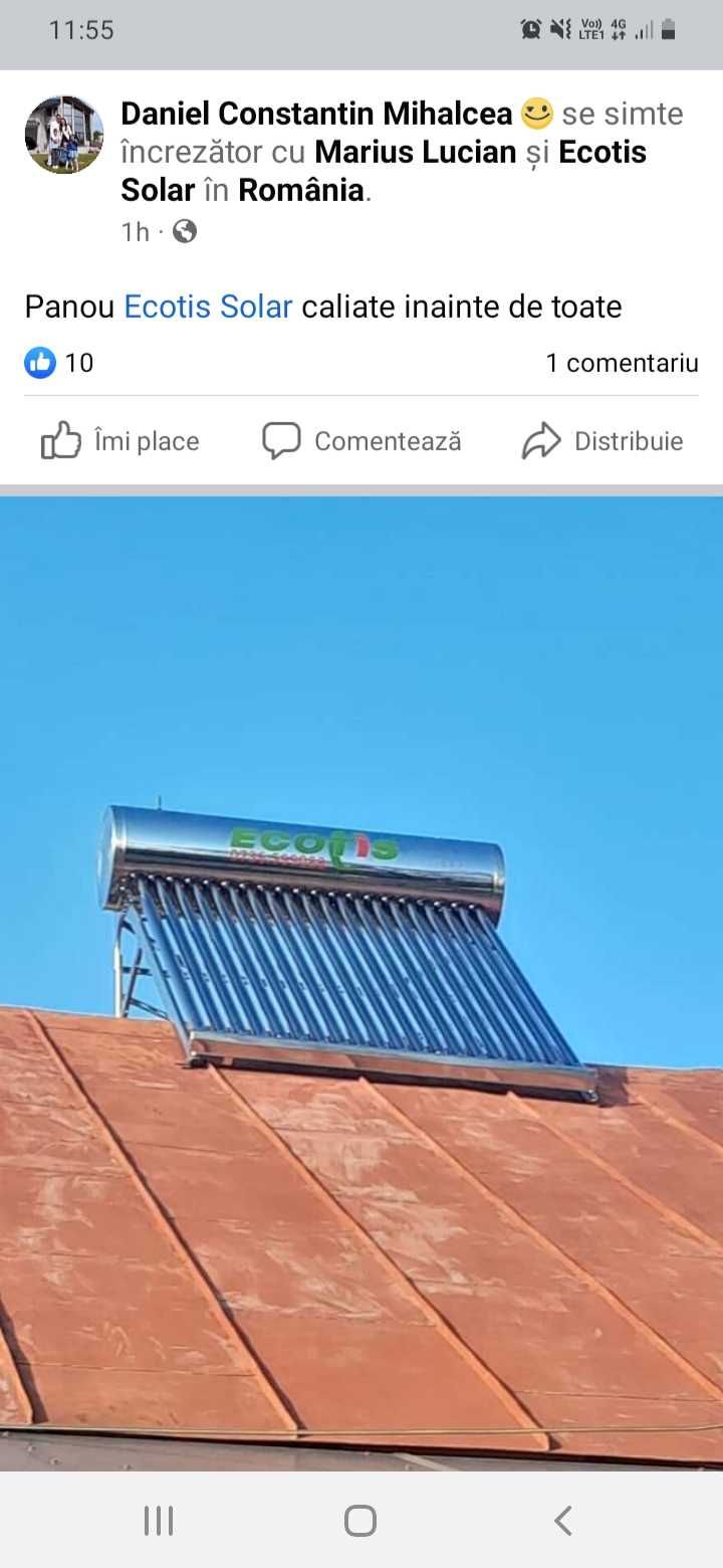 Vindem montam panou solar presurizat si nep cu controller Tk8