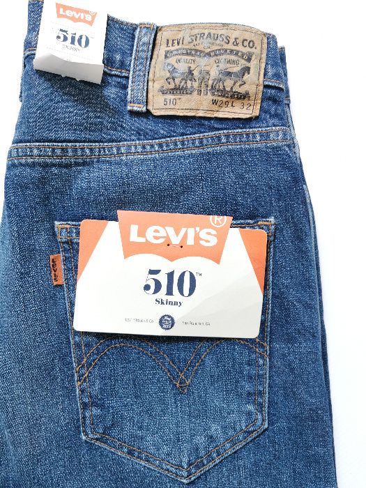 Blugi Levis LEVI'S 510 Skinny "Orange Tab" - Marime: W29 L32