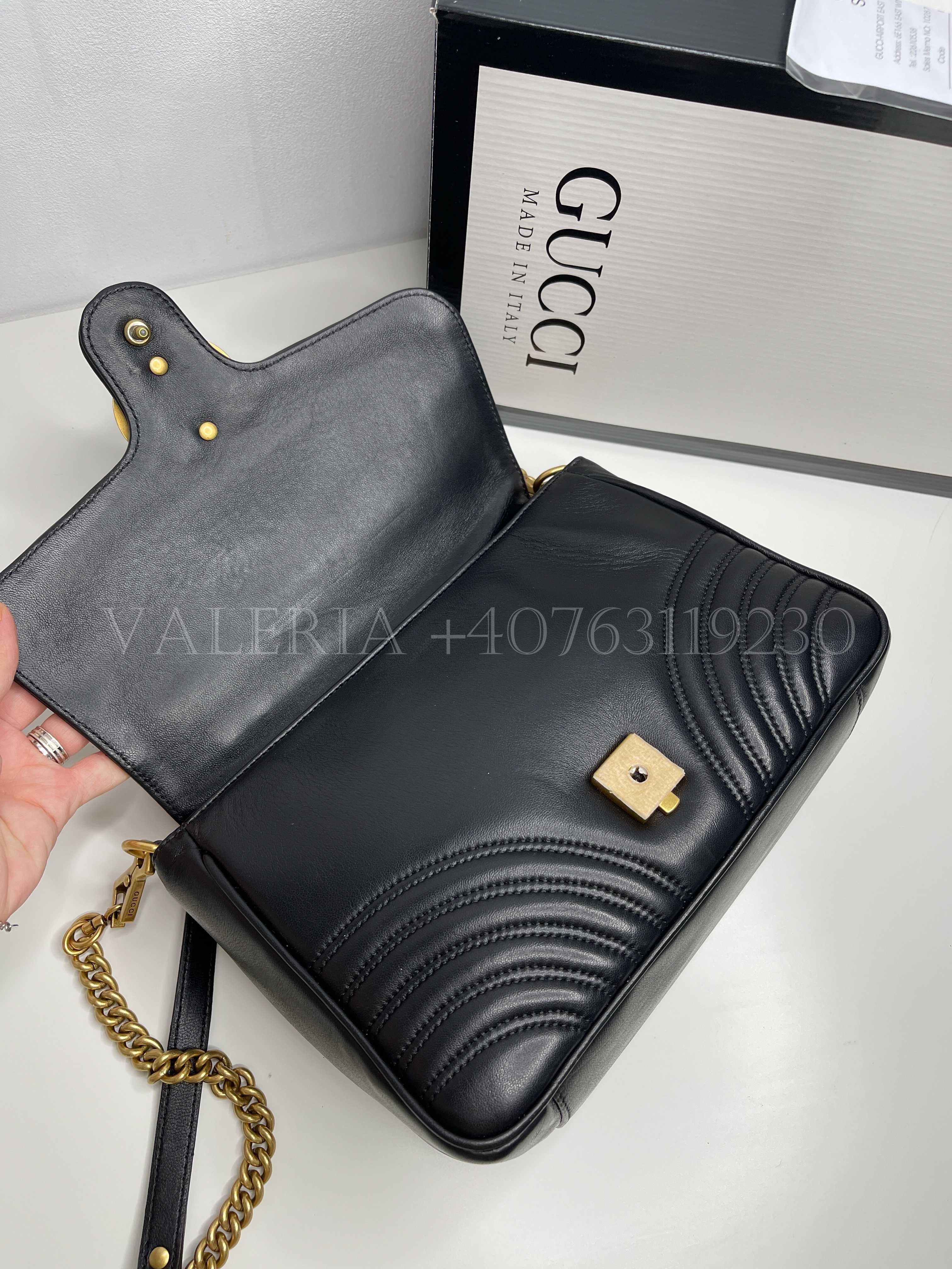 Geanta Gucci Marmont Matesse Top Handle