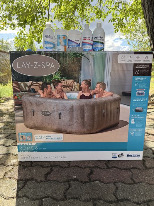 Jacuzzi gonflabil Bestway Lay Z Rome Smart Spa