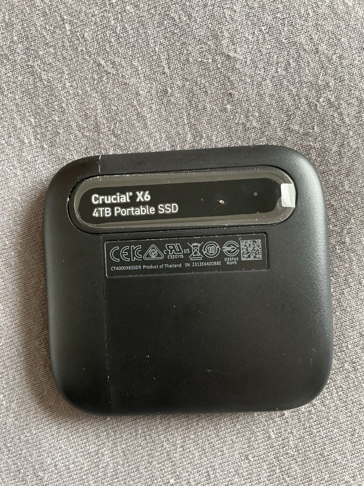 Crucial x6 4tb portable ssd