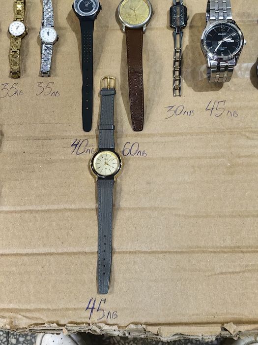 Часовници Casio, Seiko, Raketa, Diesel, Chaika и др