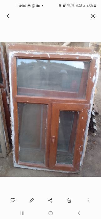 Пластик терезе бар .4 штук штуги 20000мын