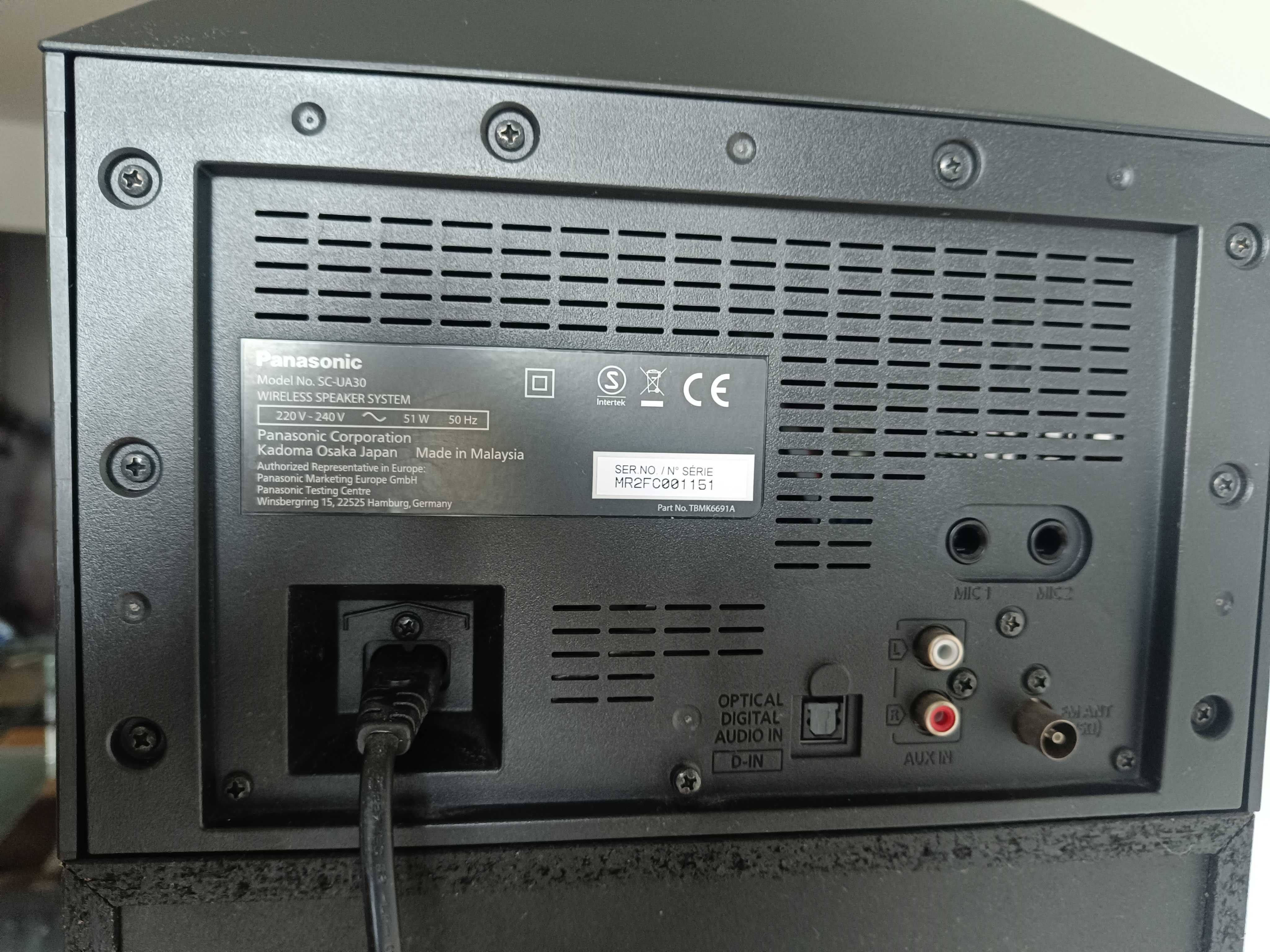 Panasonic SC-UA30E-K