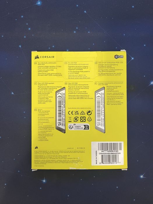 32GB RAM DDR5 6000MHz CL30