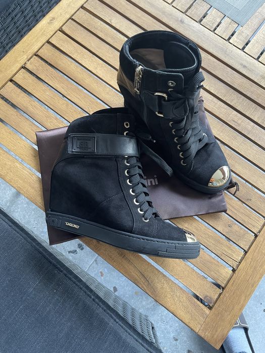 Baldinini боти велур и кожа